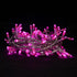 Pink Christmas String Lights - 100 LED Pink String Lights Plug in