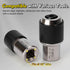 Topec 3PCS Tap Socket Set, Adjustable Jaws Tap Extractor Tool with 3/8" Socket Adapter for Taps and Reamers