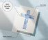 Twigs Paper Assorted Religious Christian Cross Blank Note Cards with Envelopes - Set of 12 for All Occasions