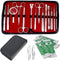 34 Pieces Advanced Dissection Kit Biology Lab Anatomy Dissecting Kit Set for Educating Medical Students and Veterinary with Stainless Steel Knife Handle Blades by A2Z SCILAB