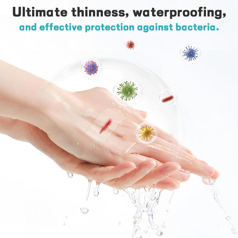 Ruzmmo (2in*5ft) Hydrocolloid Roll for Wound Care - Medical Grade Hydrocolloid Bandages with Flexible & Waterproof