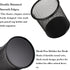 Mesh Metal Pen Holder, 6 Pack Pencil Cup for Desk Office Home, Black Pen Organizer