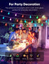 33 100 (16Color Minetom Color Changing Globe String Lights, Feet Led Fairy Lights Plug in with Timer Remote, Christmas