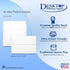 Ultra Thick White A2 Envelopes - Sturdy, Durable, Heavyweight Envelopes for Invitations & Greeting Cards (50 Envelopes) by Desktop Publishing Supplies