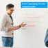 White Board Sticker Adhesive Backing - 16" x 24" Magnetic Dry Erase Board Contact Paper for Classroom, Includes