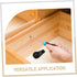 TOPPERFUN 10sets Thickened Corner Connectors for Furniture Assembly Angle Brackets for Rv Cabinets and Bedside Tables