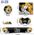 Mouse Pad, Premium Memory Foam Keyboard and Mouse Wrist Rest Pads Set for Office Easy Typing Games to Relieve Fatigue, Non-Slip Base Desktop Decoration Cute Cartoon Baby Elephants with Sunflower