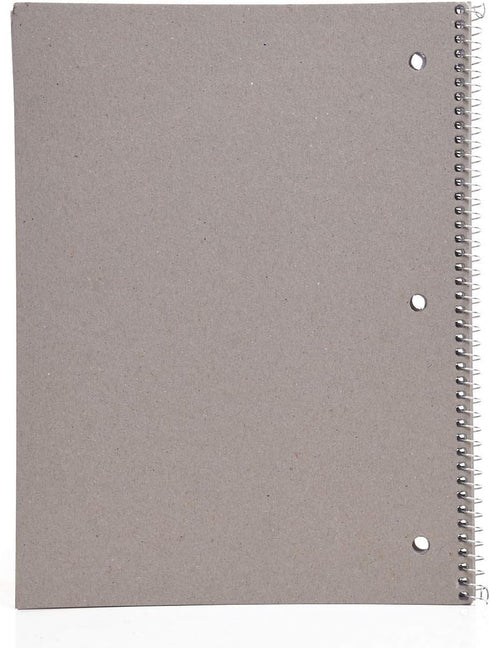 Spiral Notebooks - 6 Pack, Pastel, College Ruled, 70 Sheets, For School, Office, Business, Professional