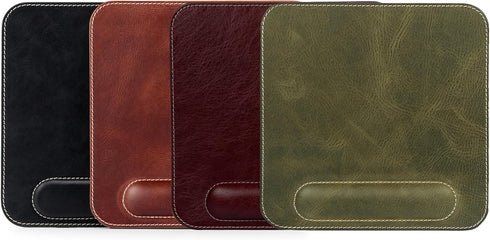 Londo Ergonomic Leather Mouse Pad with Wrist Rest - Non-Slip Design