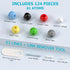 124 Set, Molecular Model Kit, Pcs Organic Molecular Chemistry Atom Element Model Kit for Lessons in Chemistry