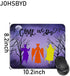 Halloween Jack and Sally Vampires Gifts Mouse Pad for Friends Women Men Trick or Treat Gift Mouse Pad Birthday Halloween for Son Daughter (3) by JOHSBYD
