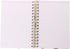 Graphique Hardbound Spiral Journal | Polka Dot Design | Premium Paper | Notebook | Diary | Lists | Record Month and Date | Great Gift | 160 Ruled Pages | 6.25” x 8.25”
