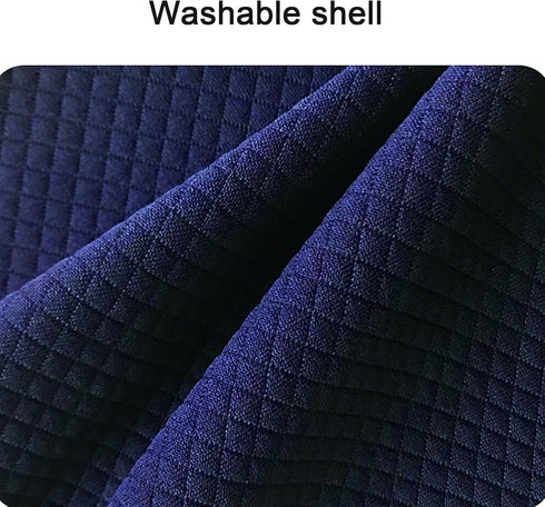 Generic (45x33x7cm/17.72x13x2.76in, Orthopedic Seat Cushion for Hemorrhoid Relief - Breathable Memory Foam Chair Pad