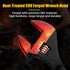 4-Piece Set 10" 12" 16" sets GRENPRO Adjustable Spud Wrench with Gloves, Large Crescent Plumbers Wrenches for Crowbar