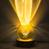 3D Laser Etched Sunflower Crystal Ball, Sunflower Decor Glass Sphere Lamp Night Light, Crystal Flower Figurines