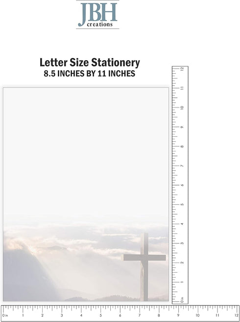 Scenic Religious Stationery, Pack of 48