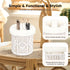 2 1 Double Plush Lined Glasses Holder Stand & in Eyeglass Holder for Nightstand Desk Table Storage Organizer