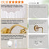 15 VerRon Rechargeable Battery Operated Wall Sconce with Milky White Glass Lampshade, Wireless Wall Scone Decor