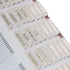 XKDOUS - Laminated Bible Tabs with Book Summaries, Large Print Gold Foil Bible