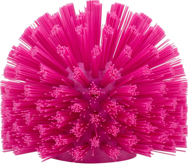 SPARTA Industrial Tank Brush Head, Pipe Brush Head, Drain Brush with 3/4" Thread Hole for Commercial Use, Plastic, 5 x