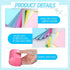 Ctosree 1440 Pcs Colored Index Card Blank Notecards, 4 x 6 Inch Flash Cards for Office School Supplies