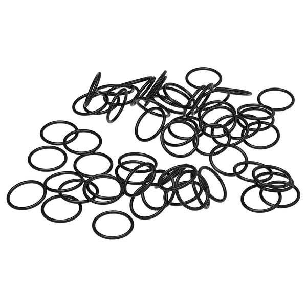 50 PCS Nitrile Rubber O Ring, 45mm OD, 37mm ID, 4mm Width, Metric Buna-N NBR Sealing Gasket for Plumbing Repair