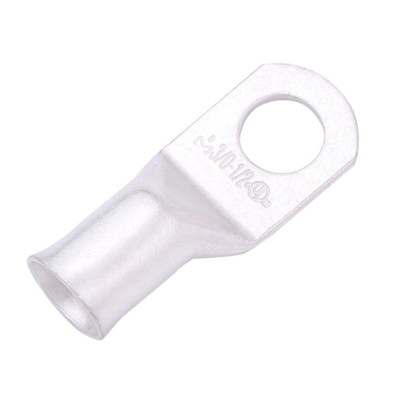 SELTERM 10pcs 3/0 AWG-1/2" Stud Tinned Copper Wire Lugs, Heavy Duty Battery Cable Ends, UL Marine Grade Copper