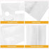 250 Pack 2 Packaging 11.8 3 11 Inch Cheardia Handle Drinking Poly Bags, Portable Cup Plastic Drinking Bags Carrier