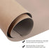 Boutilon Leather Mouse Pad - Extended Non-Slip Desk Pad for Keyboard and Mouse, 24"x14" (S-Champagne)