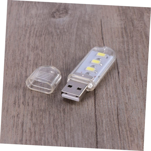 DOITOOL USB Night Light Keyboard Lamp Portable Mini Table Lamp with Bright LED Beads Design for Reading and Working
