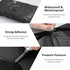 Famagic 50pc Bubble Mailers 4x8 Inch Black Shipping Bags, Opaque Matte Self Seal Colored Padded Mailing Envelopes
