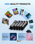 PGI-250XL/CLI-251XL High Yield Ink Cartridge, 5 Color Value Pack Compatible Replacement for Canon 250 and 251 Ink
