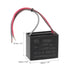 uxcell Ceiling Fan Capacitor CBB61 1.5/3uF 250V AC 3 Wires for Electric Fan Pump Motor Generator