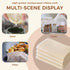 Straining,10pcs 20x20 Inch Hemmed Cheese Cloth for Unbleached Cotton Pre-Cut Fabric,Reusable Muslin Cloth
