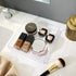 Set 4, iDesign Stackable Makeup Drawer Organizer Tray - Vanity Organizer or Desk Organizer, of Clear
