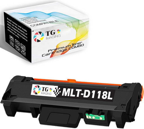 TG Imaging Compatible Toner Cartridge Replacement for Samsung MLT-D118L (4,000 Pages, 1-Pack Black)