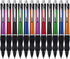 MiSiBao Retractable Ballpoint Pens, Black Ink 1mm Medium Point Work Pen for Men Women Office (12 count+4 refills)