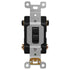 ENERLITES 30 Amp Double-Pole Toggle Light Switch, 30A 120/277V, Industrial Grade, UL Listed, Black