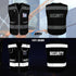 9 (G100S-Black, TCCFCCT Security Vest for Security Guard Pockets High Visibility Reflective Safety Vest for Men Women