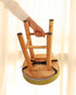 FANGMING 12 Inch 12 Inch) Round Seat Cushion with Ties Non Slip Memory Foam Seat Cushions Bar Stool Cushion Removable