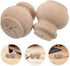 8x8cm, 2pcs Solid Wood Table Legs Furniture Legs for Sofa, Tv Stand, Dresser Replacement Feet, Unfinished Hardwood Base