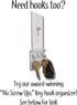 The No-Screwups Remote Control Holder by Mount Genie (White): Wall Mount with No Damaging Screws or Tape