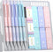 Four Candies Pastel Mechanical Pencil Set - 6PCS 0.5 mm & 0.7mm Pencils with 360PCS HB #2 Lead Refills for Students