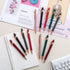 PASISIBICK 12 Pieces Ballpoint Pen with Stylus Tip, 2 in 1 Stylish Metal Stylus Pen for Touch Screens, 1.0 mm Black Ink