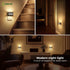 2 Pack Dimmable 3000K L LOHAS LED Night Lights Plug into Wall, Modern Night Light with Dusk to Dawn Sensor, Plug