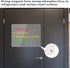 Magnetic Dry Erase Board for Refrigerator, Clear Acrylic Note Board, 14.2"x11" for Home and Office Use