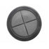 ZHYOHEN 4PCS 2 Inch Black Rubber Wiring Washer Automotive Firewall Gasket Electrical Cabinet Cable Sheathing Circular