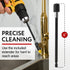 Set Pack 10, 5 5 6 Impresa Drill Brush Attachment - of Tapered & Flat, in Extender - Rotary Grout Cleaning Brushes