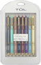TUL Limited Edition Metallic Brights Retractable Gel Pens, Medium Point 0.8 mm Assorted Colors