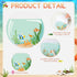 Perkoop 12 Pack Funny Sticky Notes, 3 x 3 Inch Adult Fishbowl Shaped Note Pads, Colorful Self Stick Note Pads for